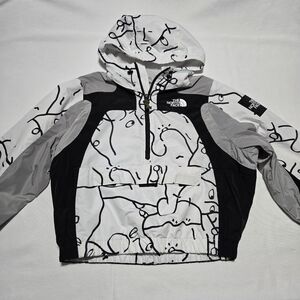 The North Face x Shantell Martin Search And Rescue Black And White Wind Jacket M
